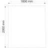 Шторка для ванной WASSERKRAFT ODER SC-30101