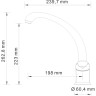 Смеситель для кухни WASSERKRAFT AMPER 2907